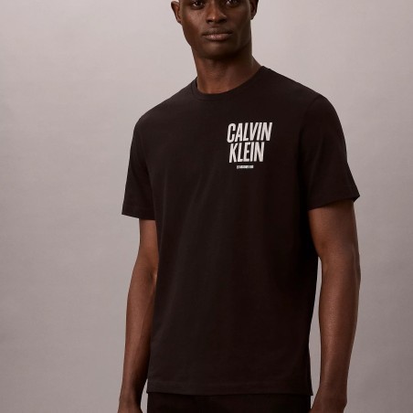 CALVIN KLEIN CAMISETA CON LOGO EN LA ESPALDA