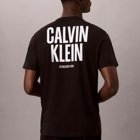 CALVIN KLEIN CAMISETA CON LOGO EN LA ESPALDA