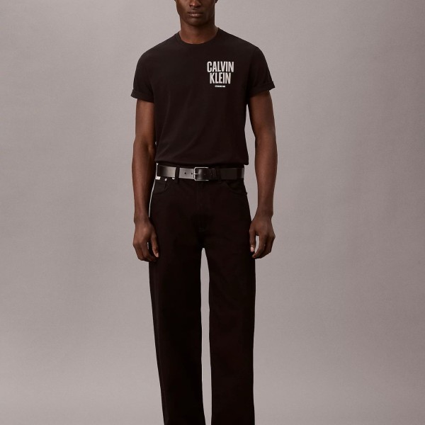CALVIN KLEIN CAMISETA CON LOGO EN LA ESPALDA