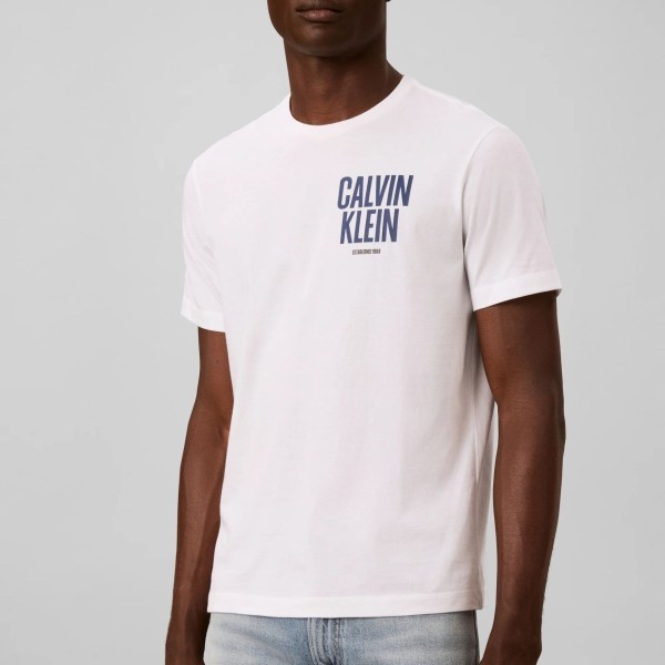 CALVIN KLEIN CAMISETA CON LOGO EN LA ESPALDA