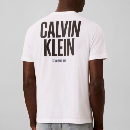 CALVIN KLEIN CAMISETA CON LOGO EN LA ESPALDA