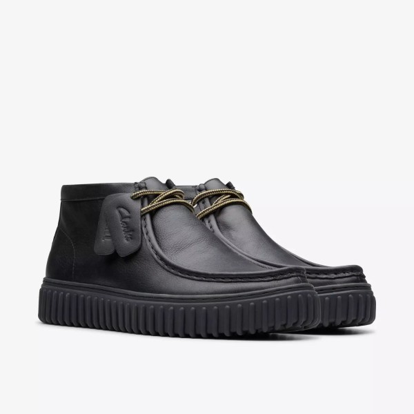 CLARKS BOTA TORHILL HI PIEL NEGRA
