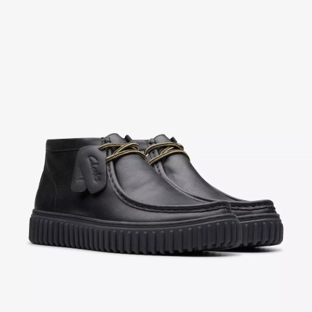 CLARKS BOTA TORHILL HI PIEL NEGRA