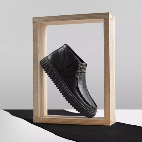 CLARKS BOTA TORHILL HI PIEL NEGRA
