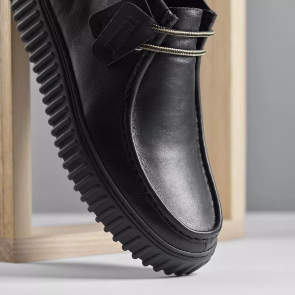 CLARKS BOTA TORHILL HI PIEL NEGRA