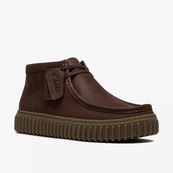 CLARKS BOTA TORHILL HI PIEL MARRÓN