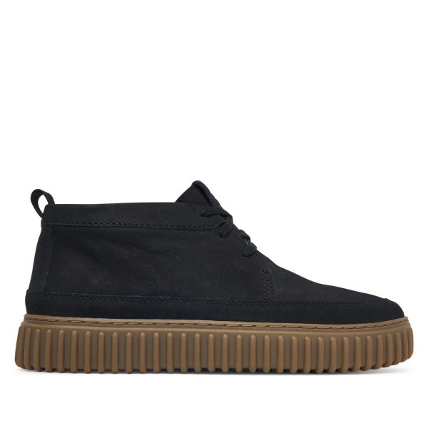 CLARKS BOTA TORHILL LACEHI PIEL NEGRA