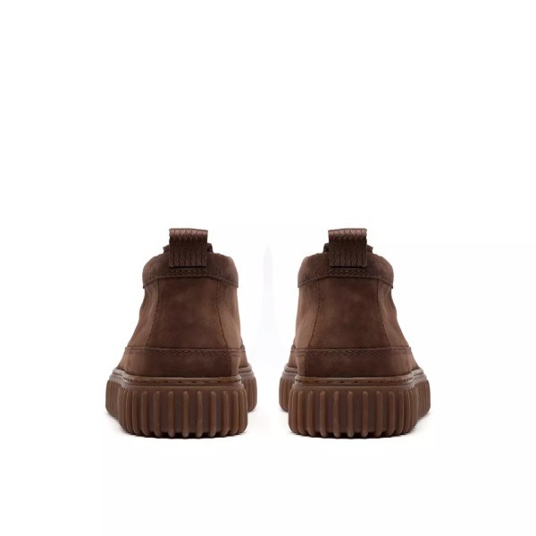 CLARKS BOTA TORHILL LACEHI PIEL MARRÓN