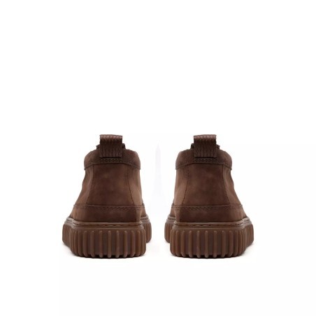 CLARKS BOTA TORHILL LACEHI PIEL MARRÓN
