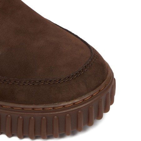 CLARKS BOTA TORHILL LACEHI PIEL MARRÓN