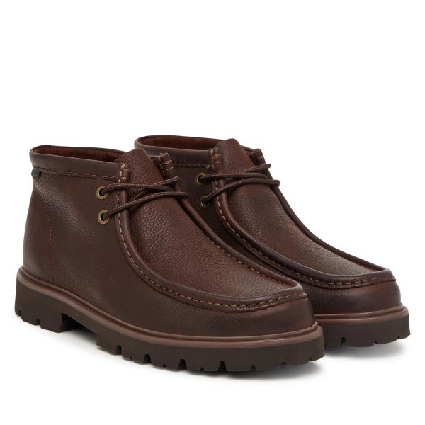 CLARKS BOTA CLEYHILL TOP PIEL MARRÓN