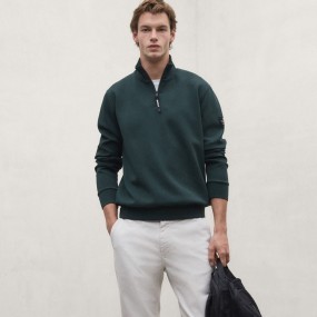 ECOALF SUDADERA TEREL VERDE