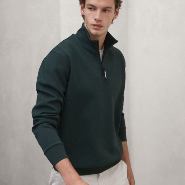 ECOALF SUDADERA TEREL VERDE