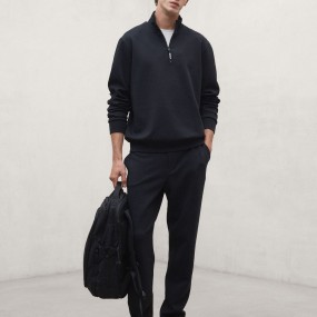 ECOALF SUDADERA TEREL NEGRO 2