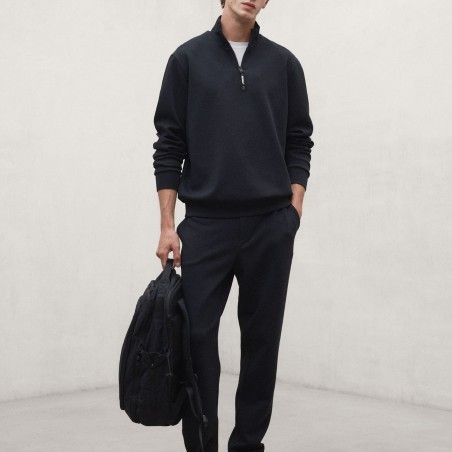 ECOALF SUDADERA TEREL NEGRO