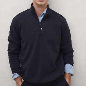ECOALF SUDADERA TEREL MARINO 2