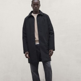 ECOALF TRENCH GARONA NEGRA