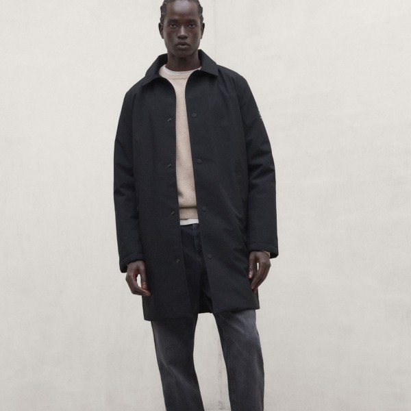 ECOALF TRENCH GARONA NEGRA