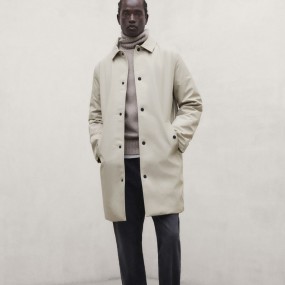 ECOALF TRENCH GARONA BEIG