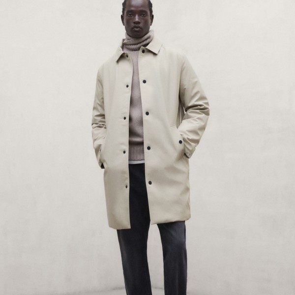 ECOALF TRENCH GARONA BEIG