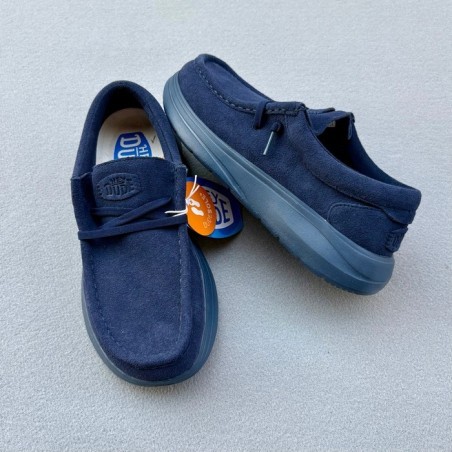 HEY DUDE ZAPATO WALLY COMF SUEDE