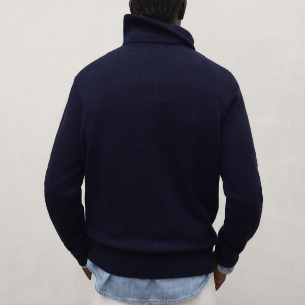 ECOALF JERSEY PUNTO YECLO MARINO