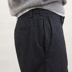 ECOALF PANTALÓN BAFI GRIS OSCURO 2
