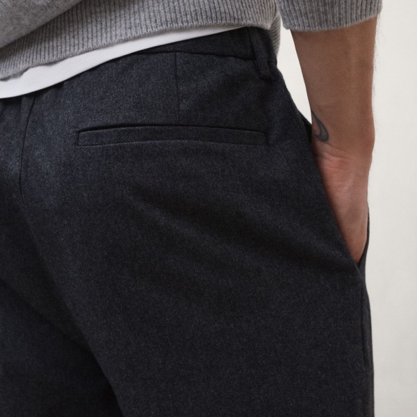 ECOALF PANTALÓN BAFI GRIS OSCURO
