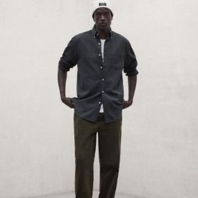 ECOALF CAMISA JAVIER GRIS OSCURA