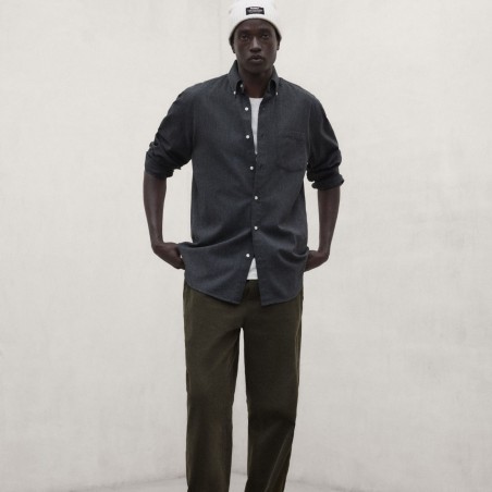 ECOALF CAMISA JAVIER GRIS OSCURA