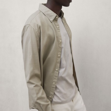 ECOALF CAMISA ANTEJO VERDE CLARO