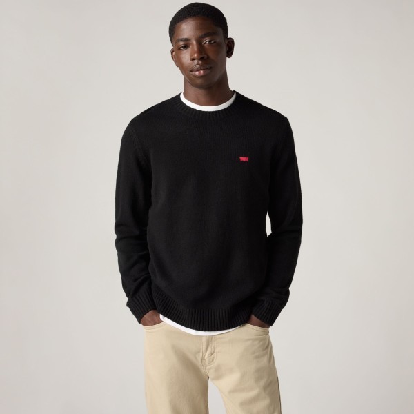 LEVI'S® JERSEY PUNTO LISO NEGRO