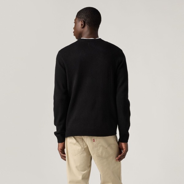 LEVI'S® JERSEY PUNTO LISO NEGRO