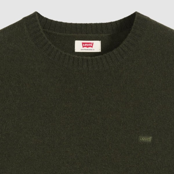LEVI'S® JERSEY PUNTO LISO VERDE
