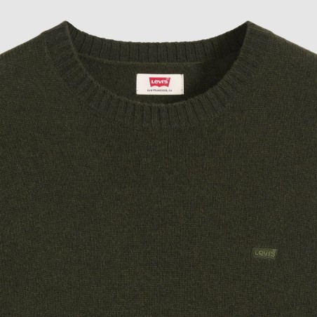 LEVI'S® JERSEY PUNTO LISO VERDE