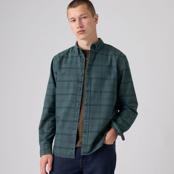 LEVI'S® CAMISA AUTHENTIC BUTTON DOWN DARK SLATE